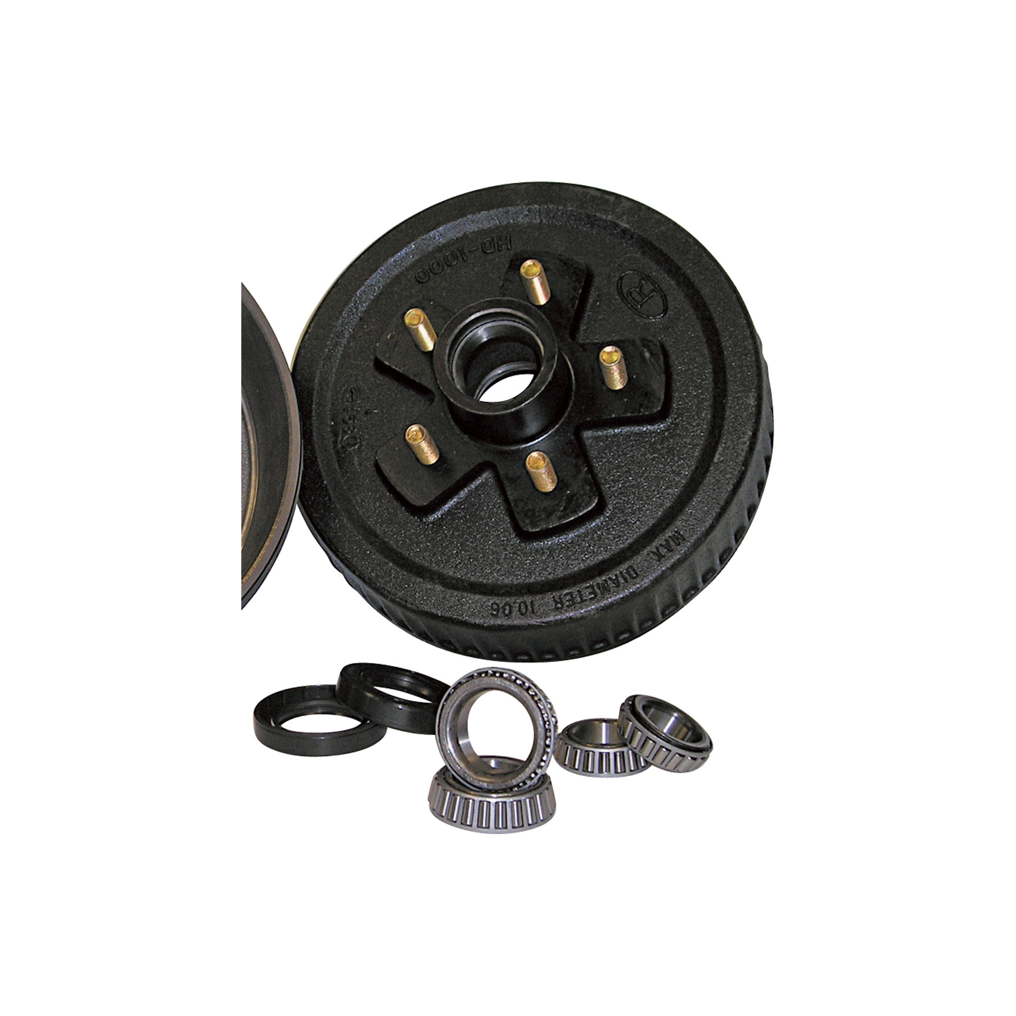 Dexter 5-Studded Brake Drum, 10in., Model# 86754
